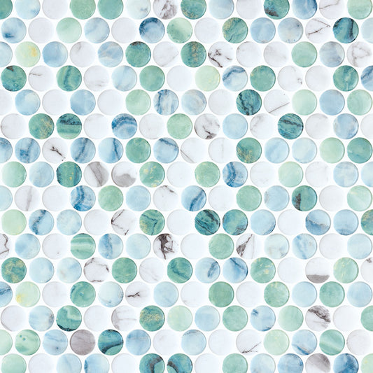 Spectrum Radiance 3/4 Inch Penny Mosaic