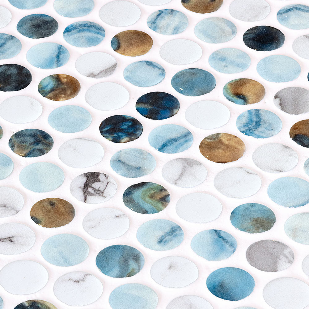 Spectrum Radiance 3/4 Inch Penny Mosaic