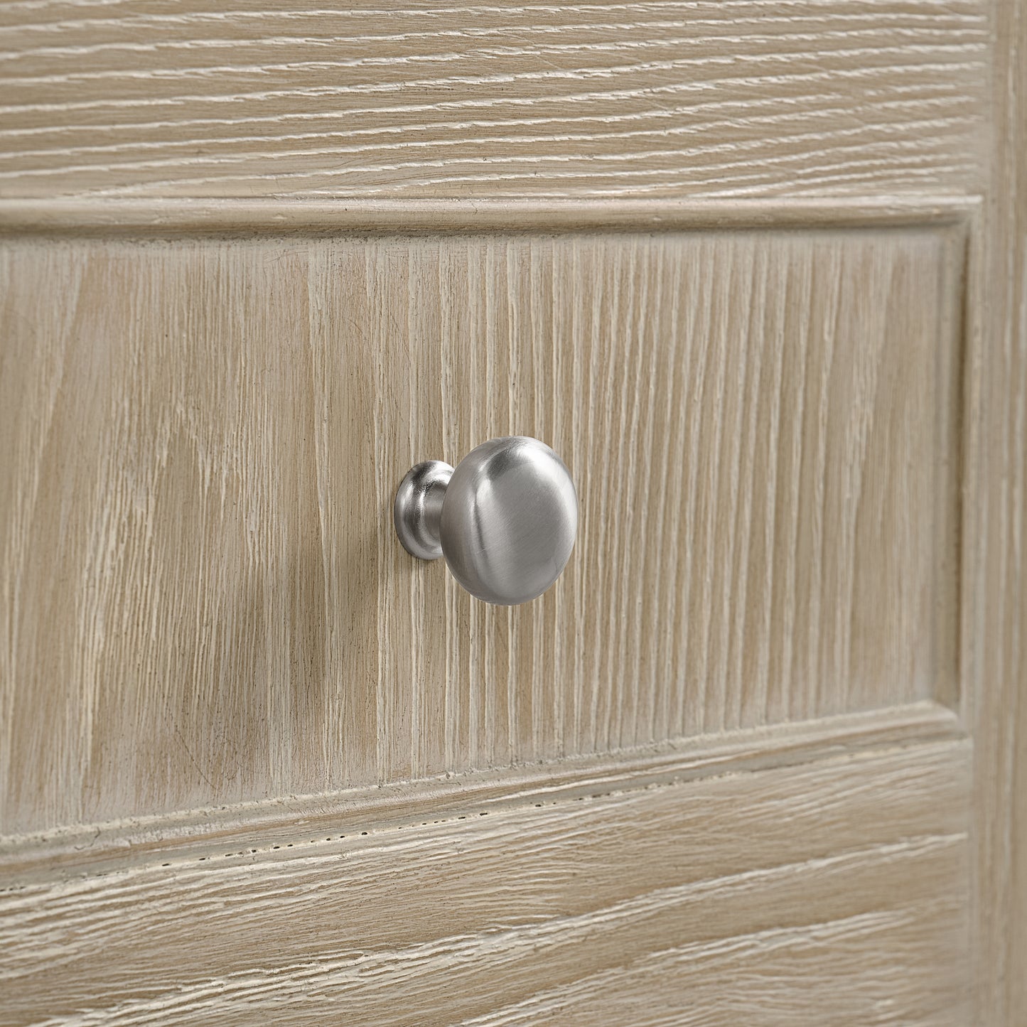 Breckenridge 60" Double Vanity, Whitewashed Oak, w/ 3 CM Lime Delight Quartz Top