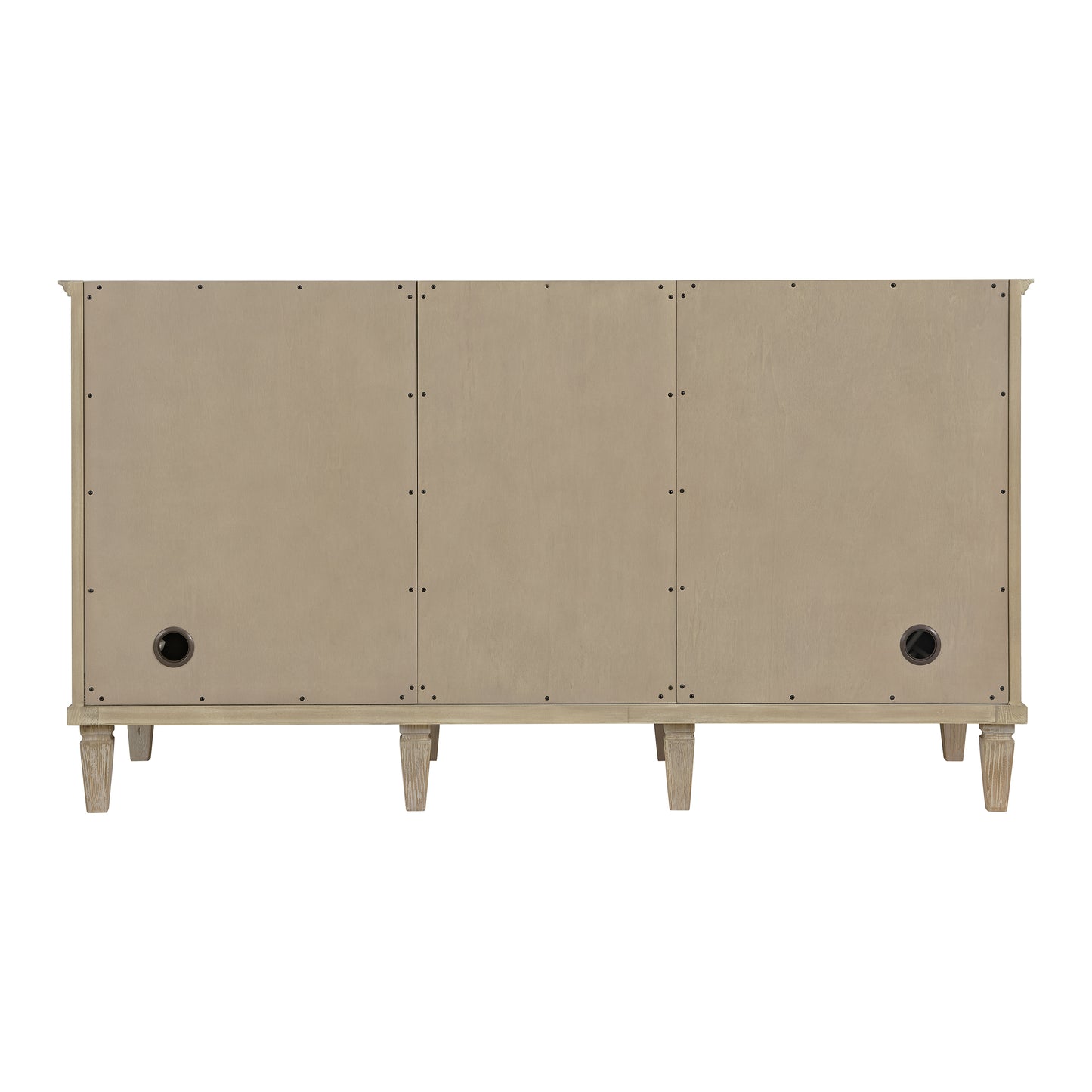 Lorelai 60" Double Vanity, Whitewashed Oak w/ 3 CM Eternal Marfil Silestone Top