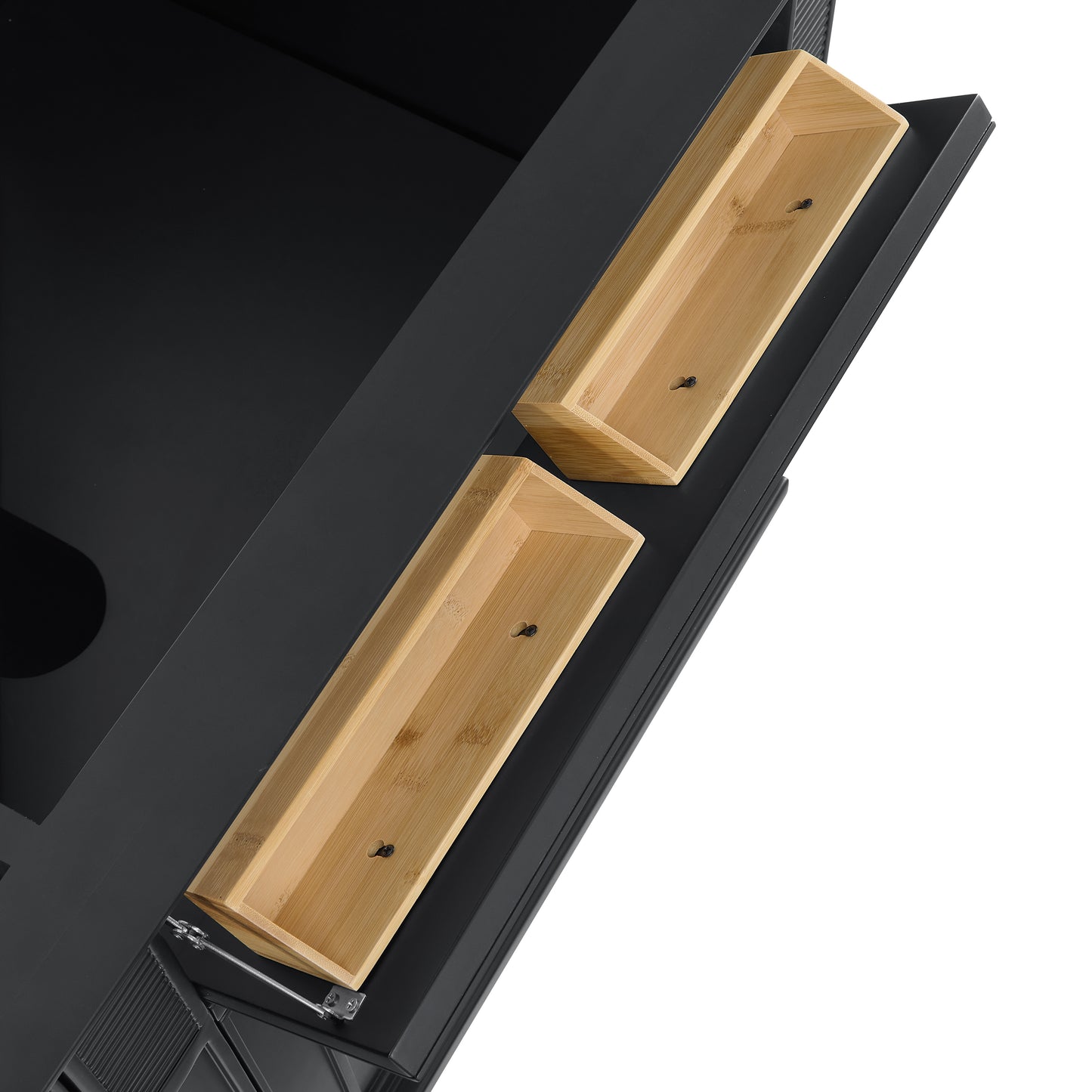 Lorelai 72" Double Vanity, Black Onyx w/ 3 CM Lime Delight Silestone Top