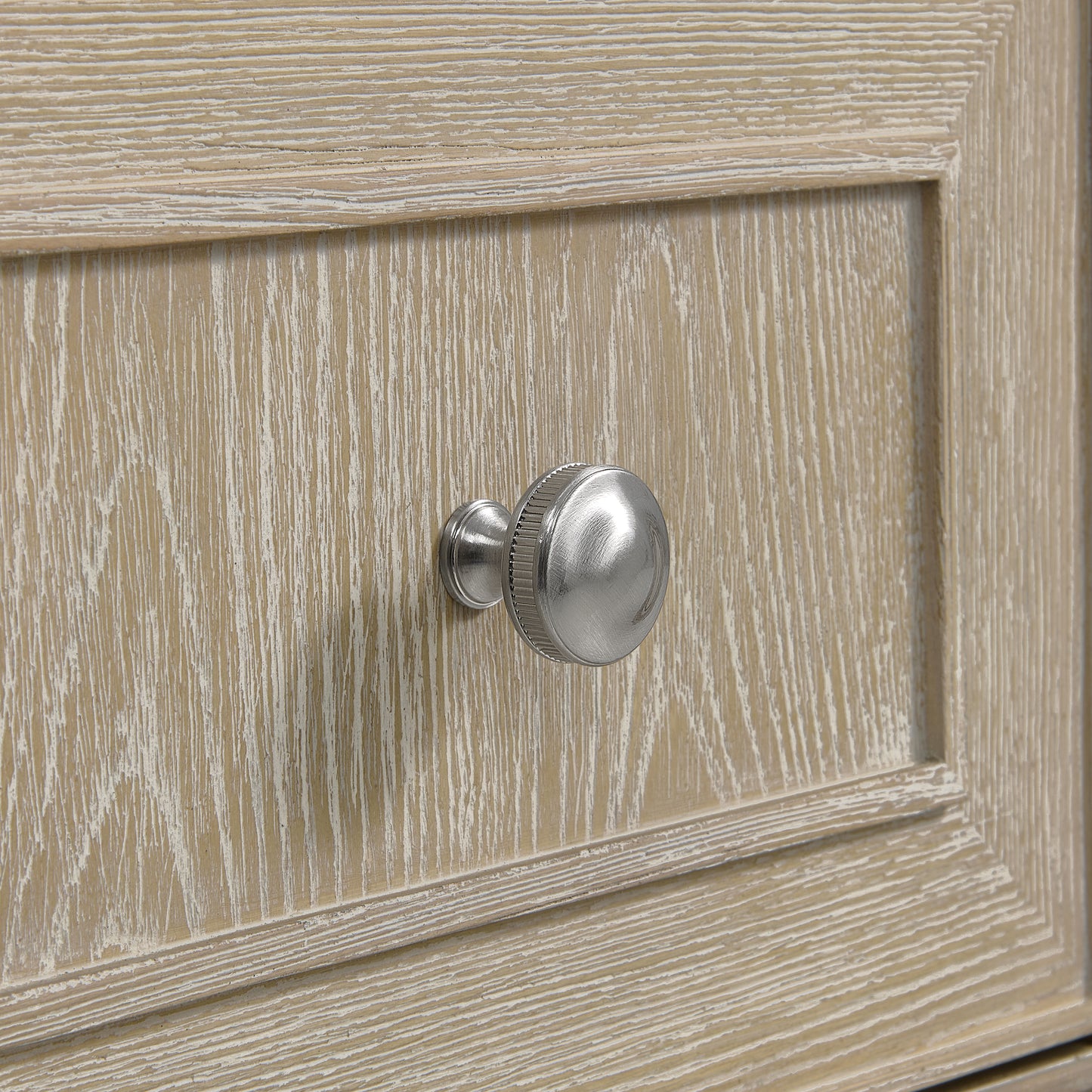 Lorelai 36" Single Vanity, Whitewashed Oak w/ 3 CM White Zeus Silestone Top