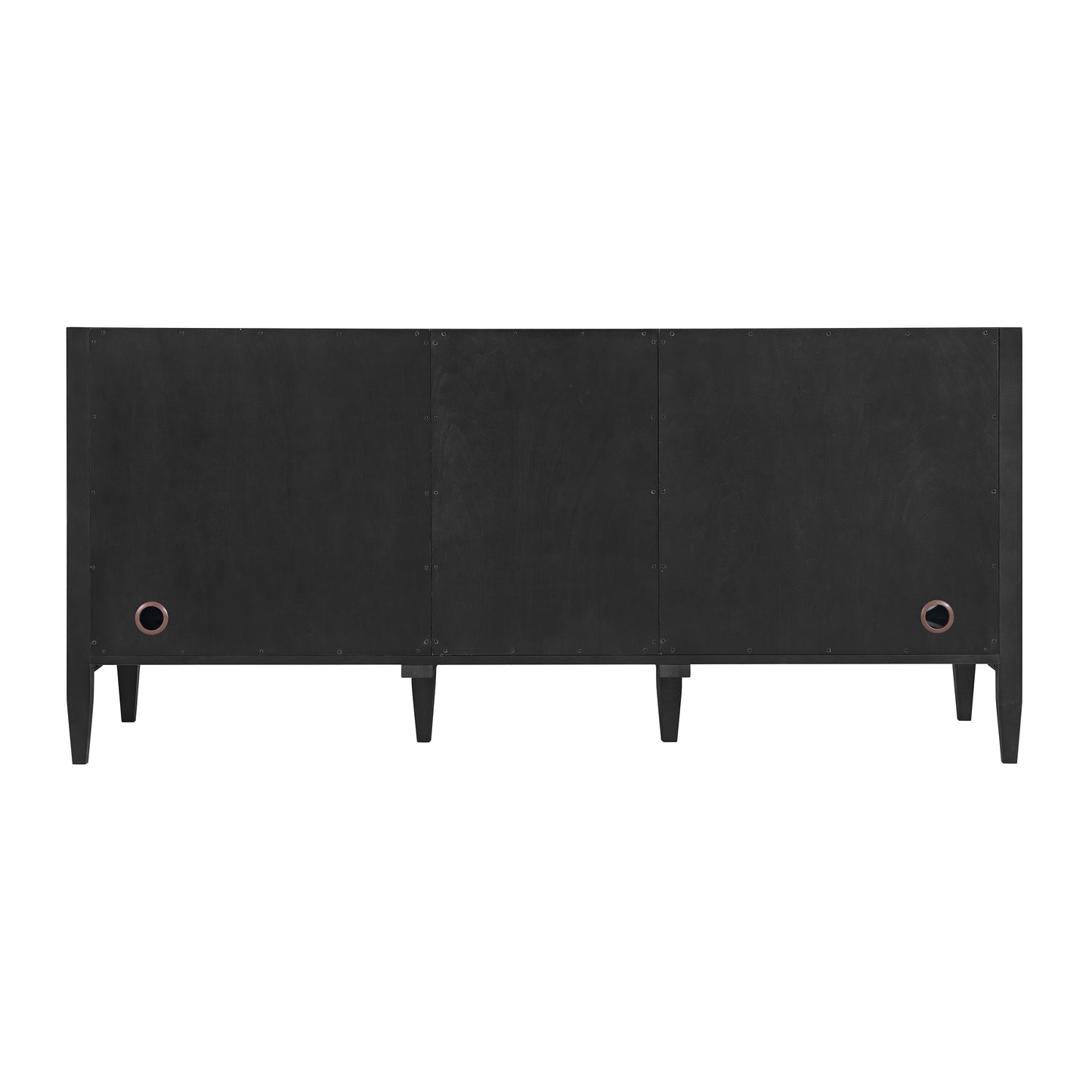 Myrrin 72" Double Vanity, Carbon Oak w/ 3 CM Eternal Jasmine Pearl Silestone Top