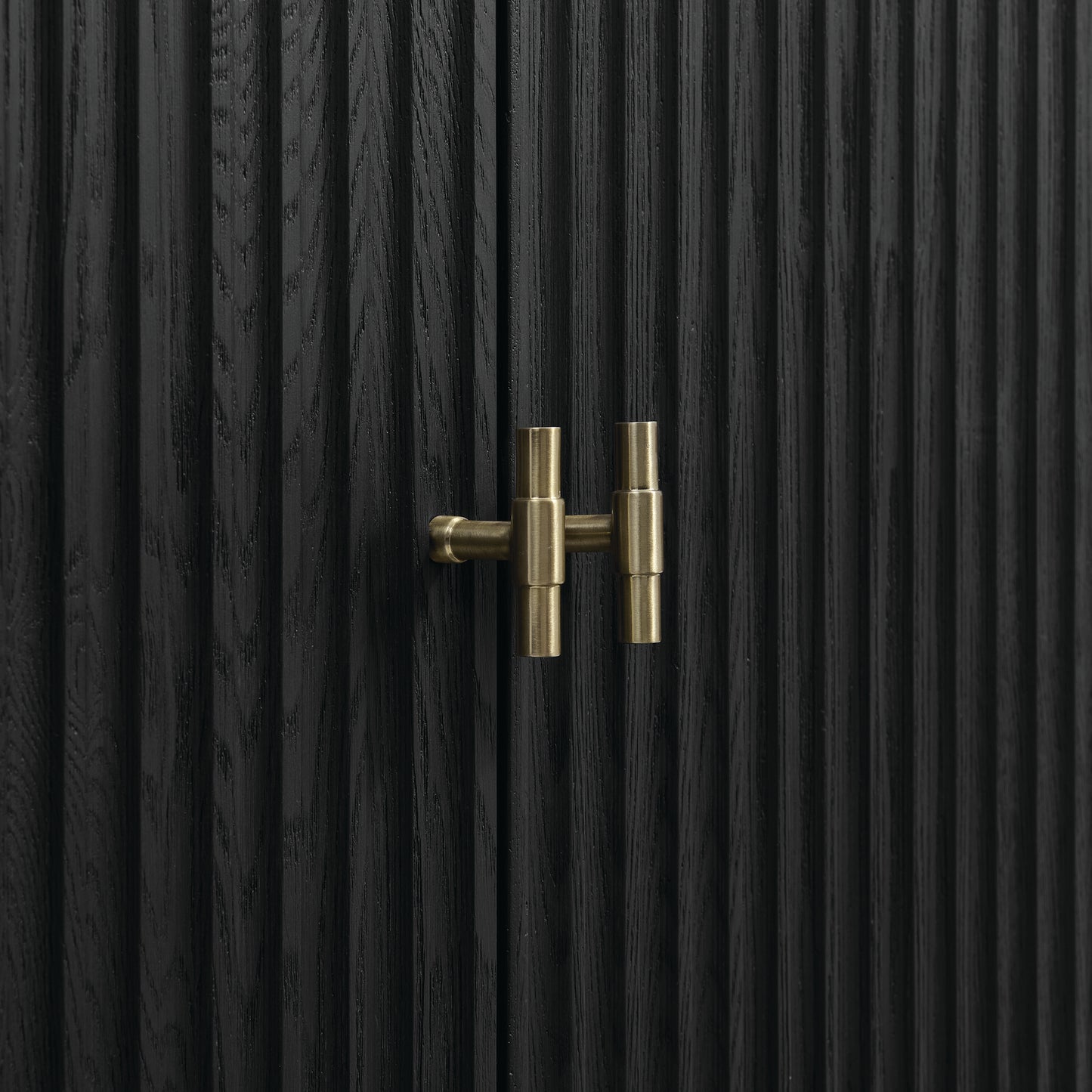 Myrrin 72" Double Vanity, Carbon Oak w/ 3 CM Arctic Fall Solid Surface Top